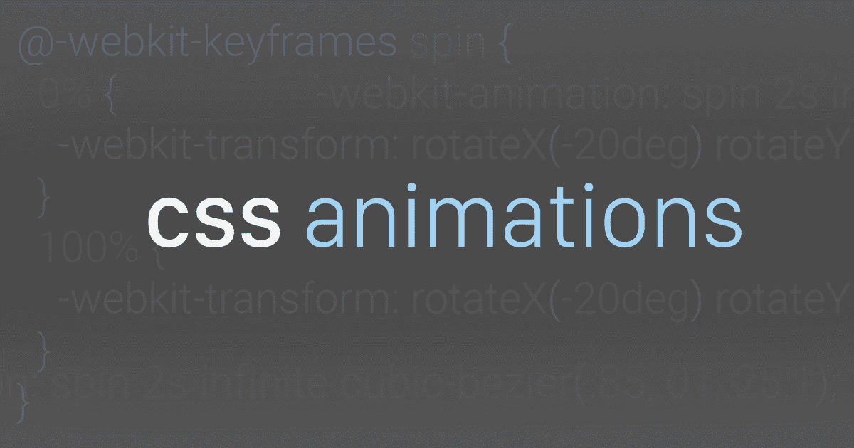 CSS Animations